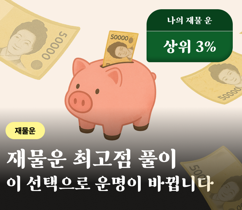 금전운 금륜선생 배너